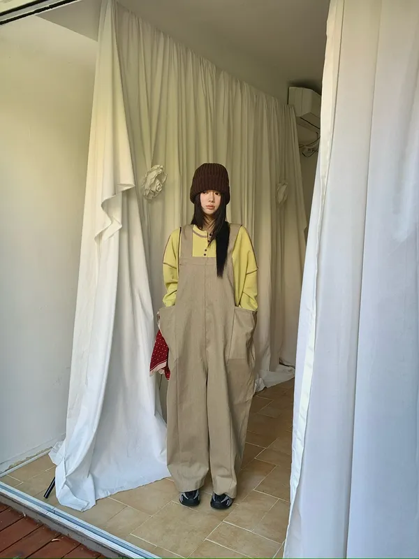 Fashionable Casual Loose Fit Jumpsuit