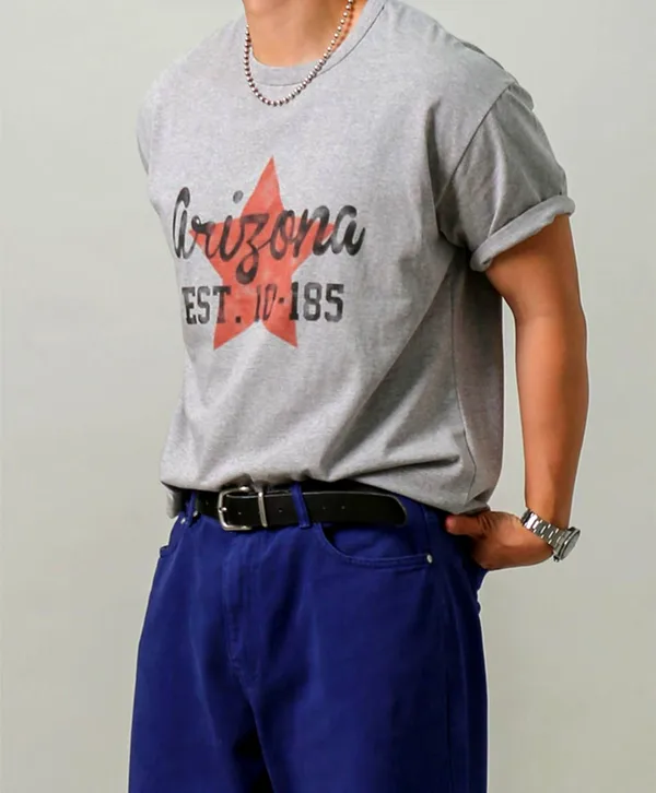 Stylish Casual Men's Short Sleeve T-Shirt, Comfortable and Breathable with Classic Print Design