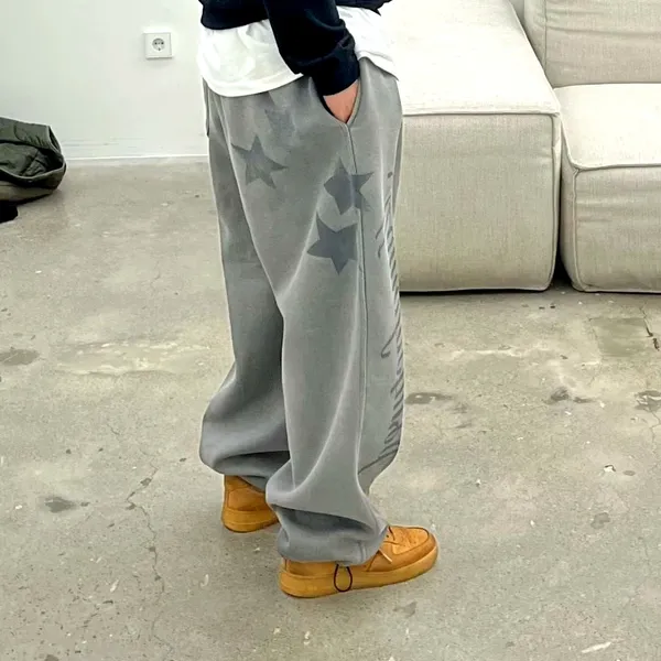 Fashion casual men's pants, comfortable loose design