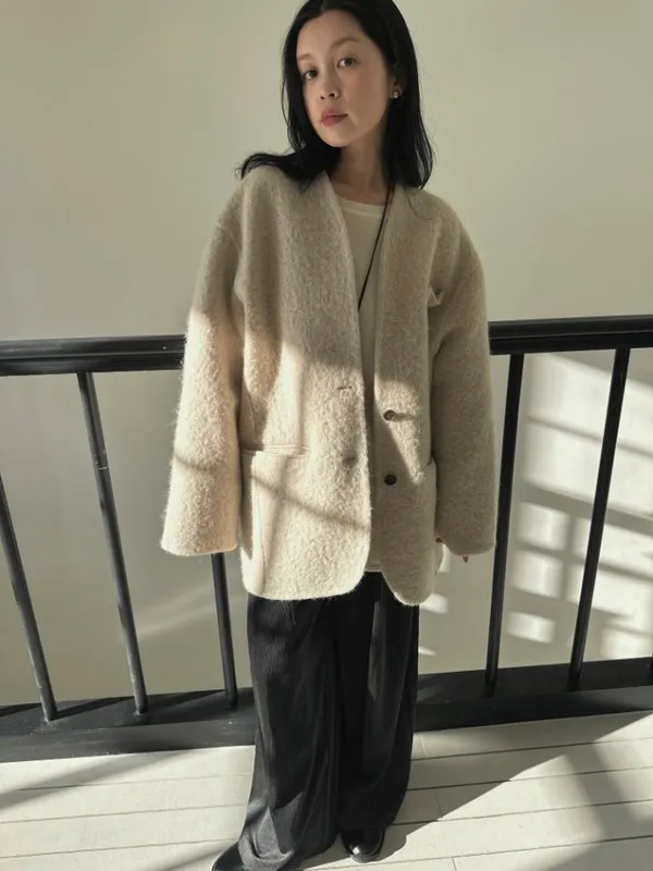 Warm and Comfortable Woolen Coat, Fashionable and Versatile