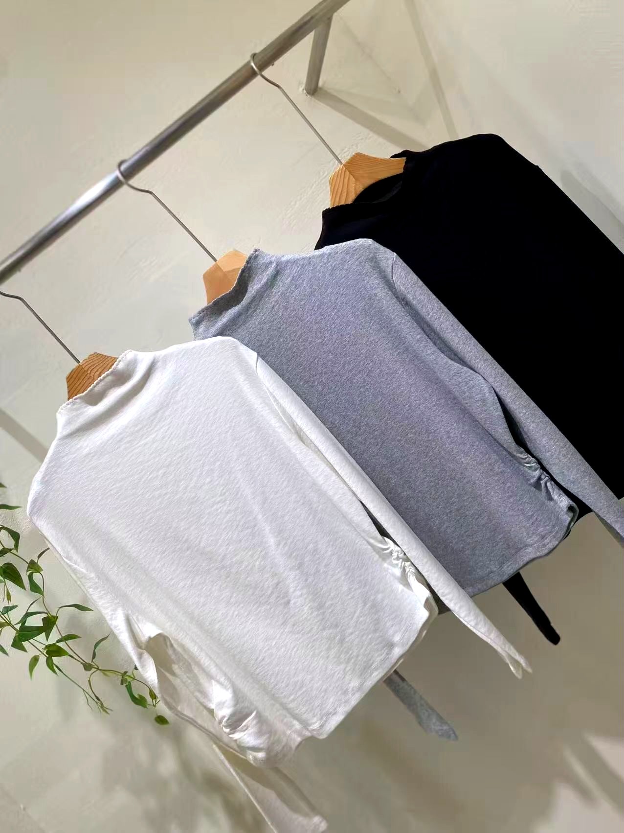 패셔너블하고 다재다능한 여성용 긴팔 티셔츠, 편안하고 통기성 좋은