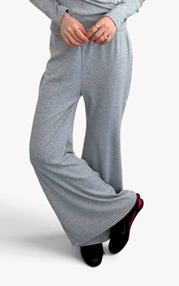 Comfortable Casual Gray Women's Pants - Perfect Match for Any Top, New Arrival