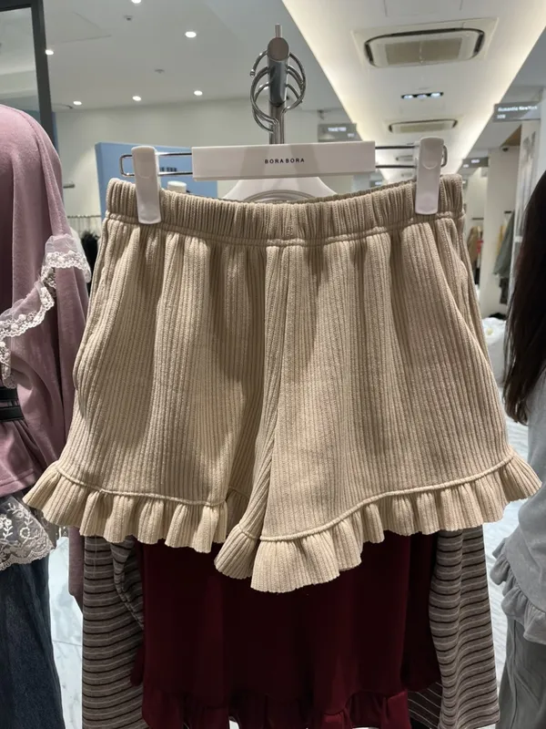 Stylish Versatile Ruffled Shorts, Comfortable and Breathable