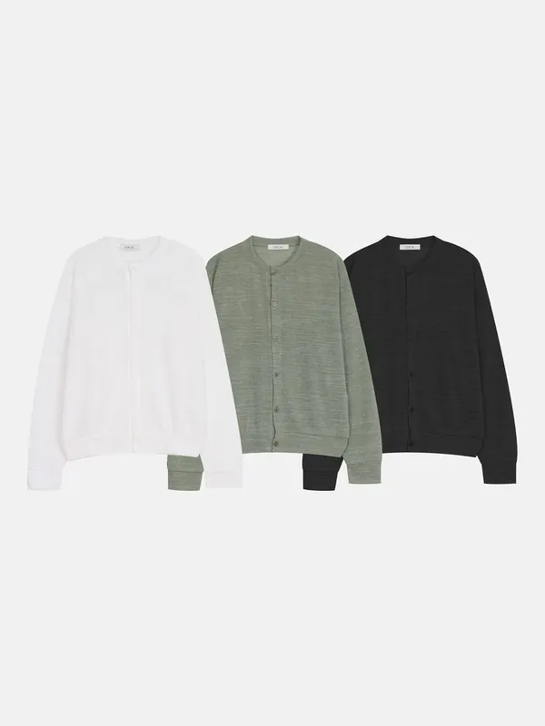 Minimalist Style Knitted Cardigan Jacket