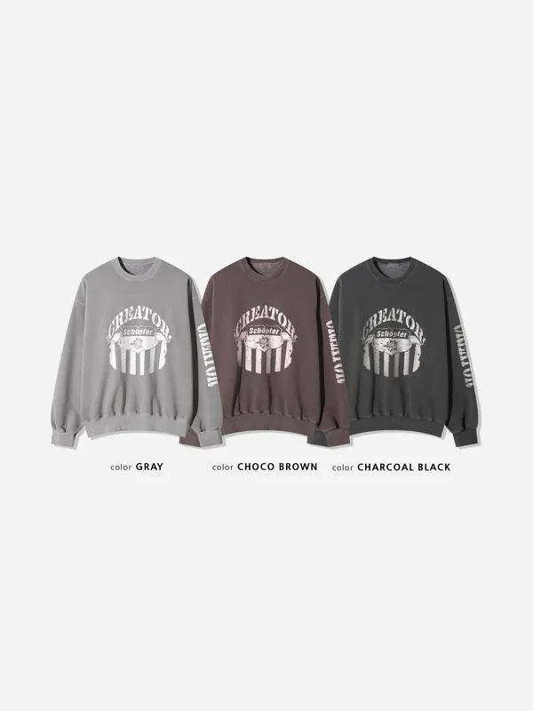 Creative Printed Men's Hoodie, Comfortable Casual Style