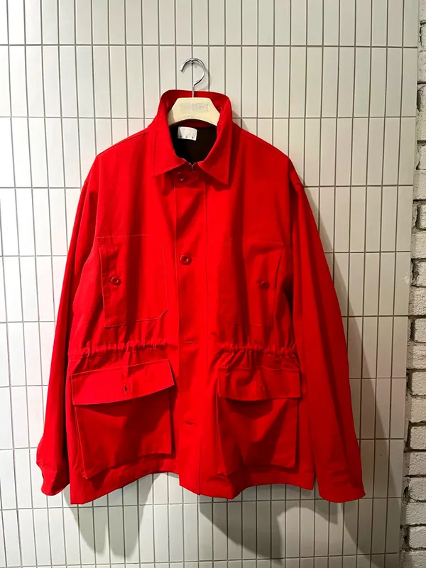 Stylish Red Men's Top, Casual Style, Comfortable and Versatile