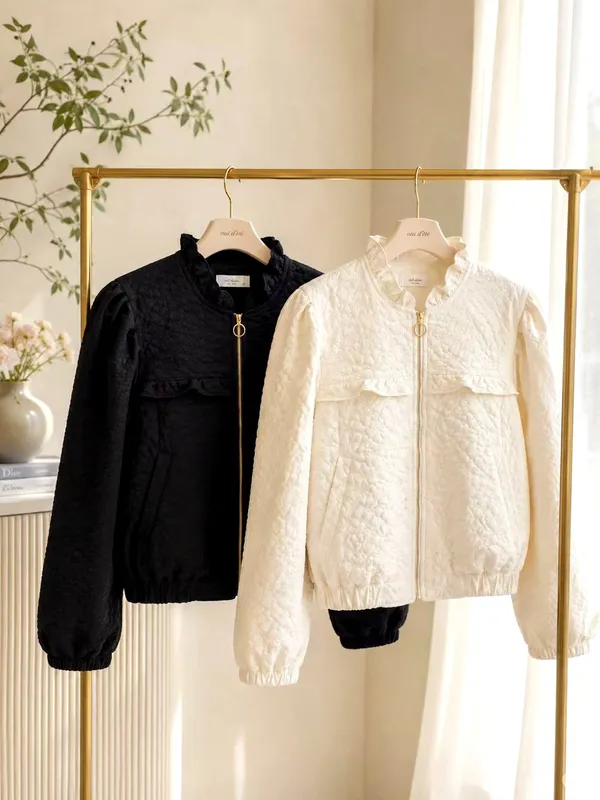 Fashion Women's Jacket, Lightweight and Comfortable for Spring and Autumn