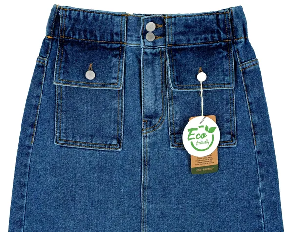 Eco-Friendly Denim Skirt - Fashionable, Casual, and Versatile 940