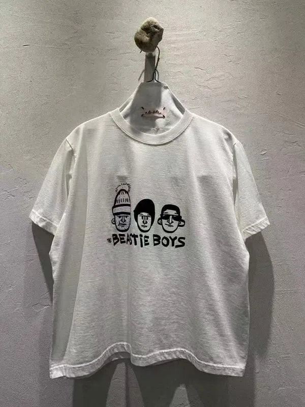 BEASTIE BOYS Letter Print Short Sleeve T-Shirt