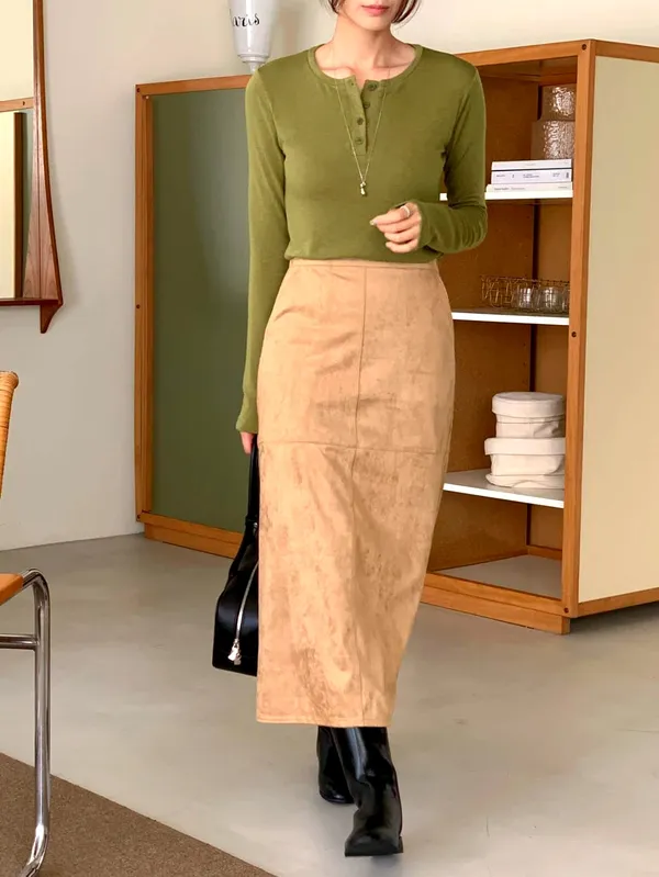 Stylish Casual Women's Top - Comfortable Versatile Long Sleeve T-Shirt