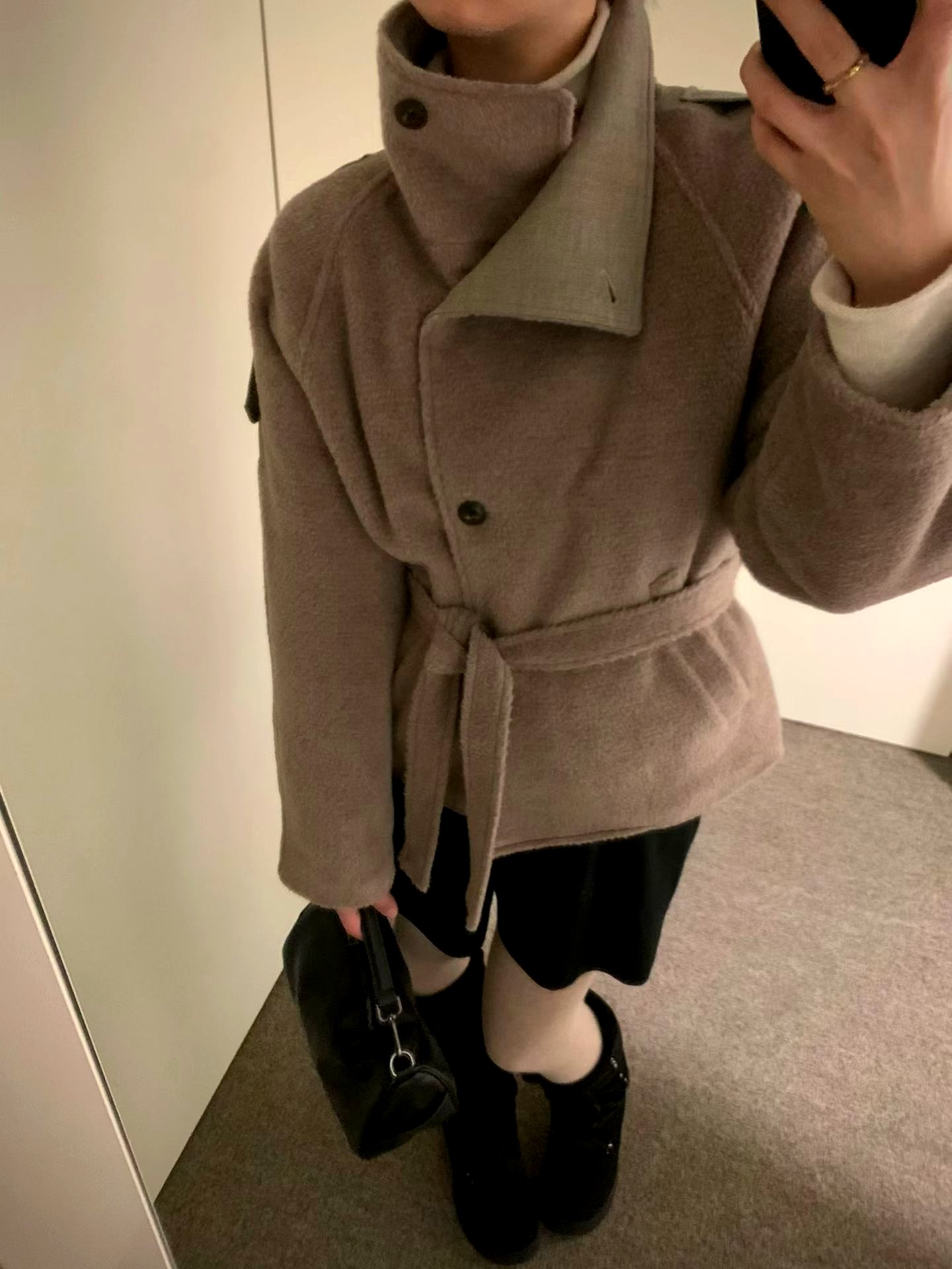 패셔너블 여성 자켓, 편안하고 따뜻하며 완벽한 조화