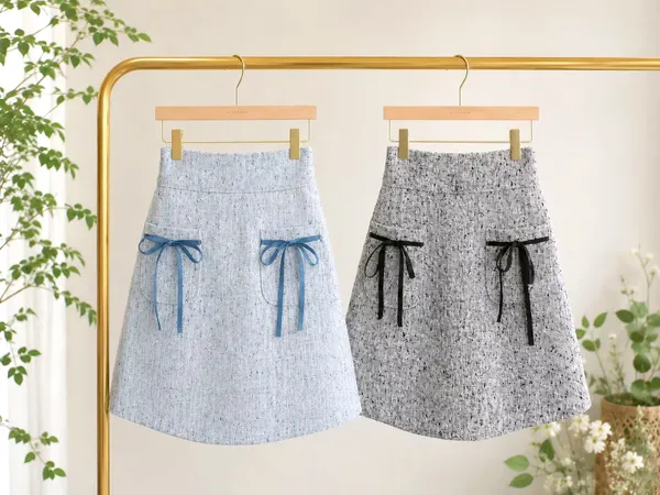 Stylish Versatile Mini Skirt - Fresh and Elegant Style