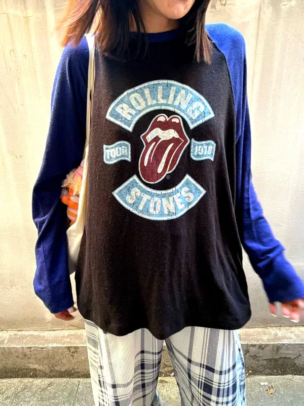 Vintage Rolling Stones Band T-Shirt - Comfortable and Casual