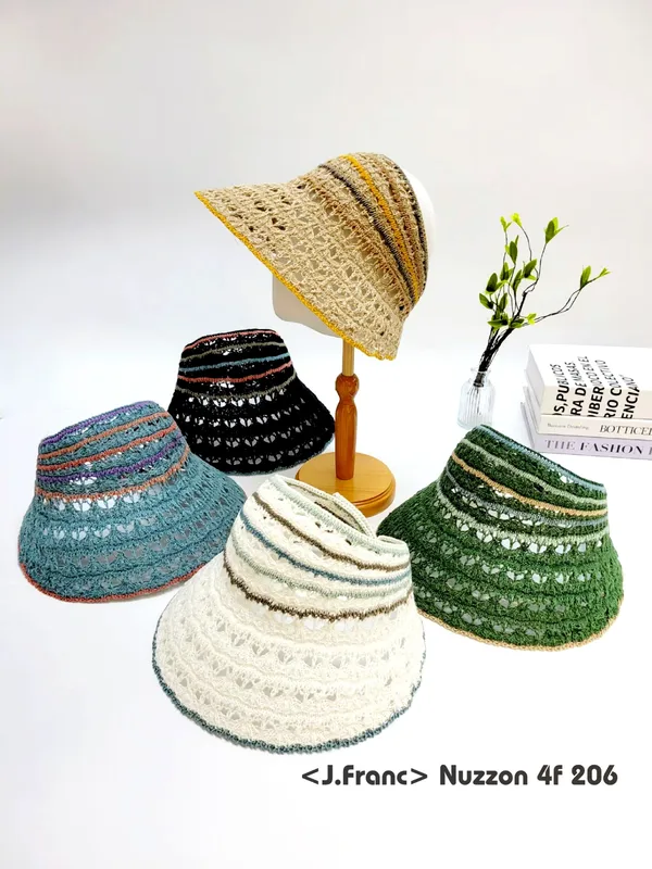 Stylish Women's Woven Hat - A Summer Essential for Sun Protection