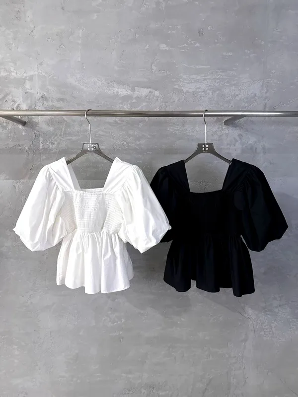 Fashionable Versatile Women's Top, Comfortable Cotton, Perfect for Spring and Summer