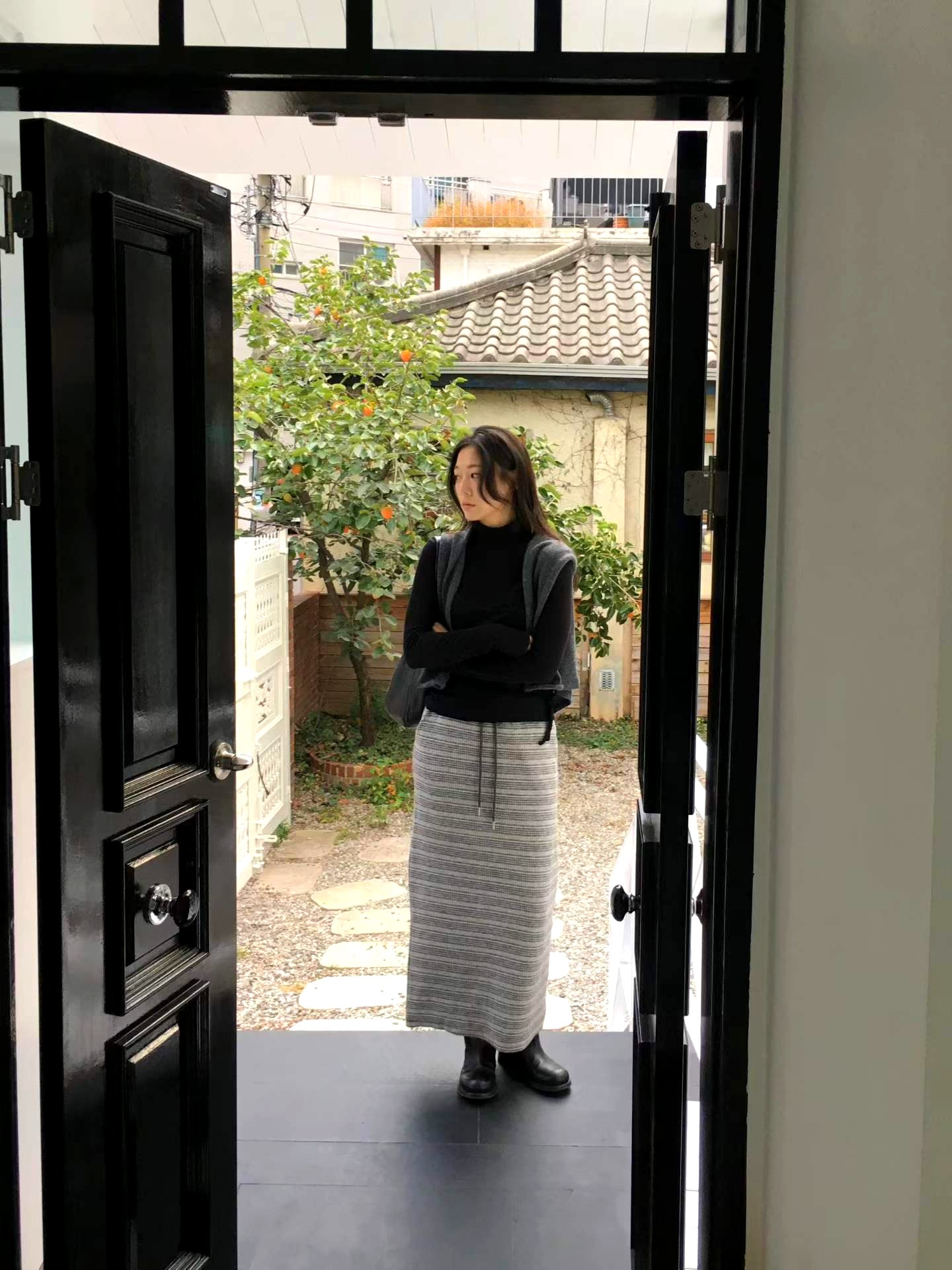 패셔너블하고 미니멀한 여성용 티셔츠, 편안하고 다재다능