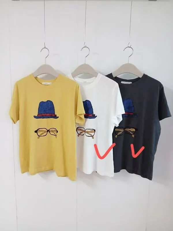 Fun Printed Short Sleeve T-Shirt, Casual Versatile Style