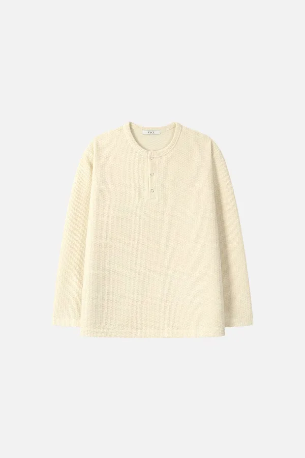 Minimalist Style Men's Long Sleeve Top, Comfortable and Breathable
