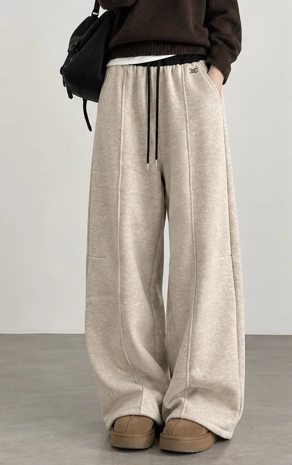 Loose Fit Casual Sports Pants - Comfortable and Versatile for Everyday Wear