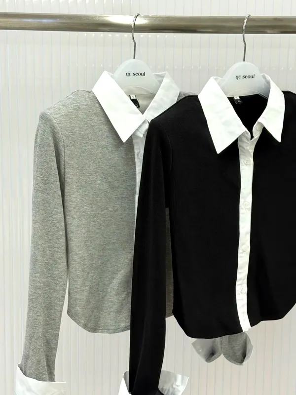 Stylish and Minimalist Women's Shirt - Elegant and Versatile for Any Occasion Sale