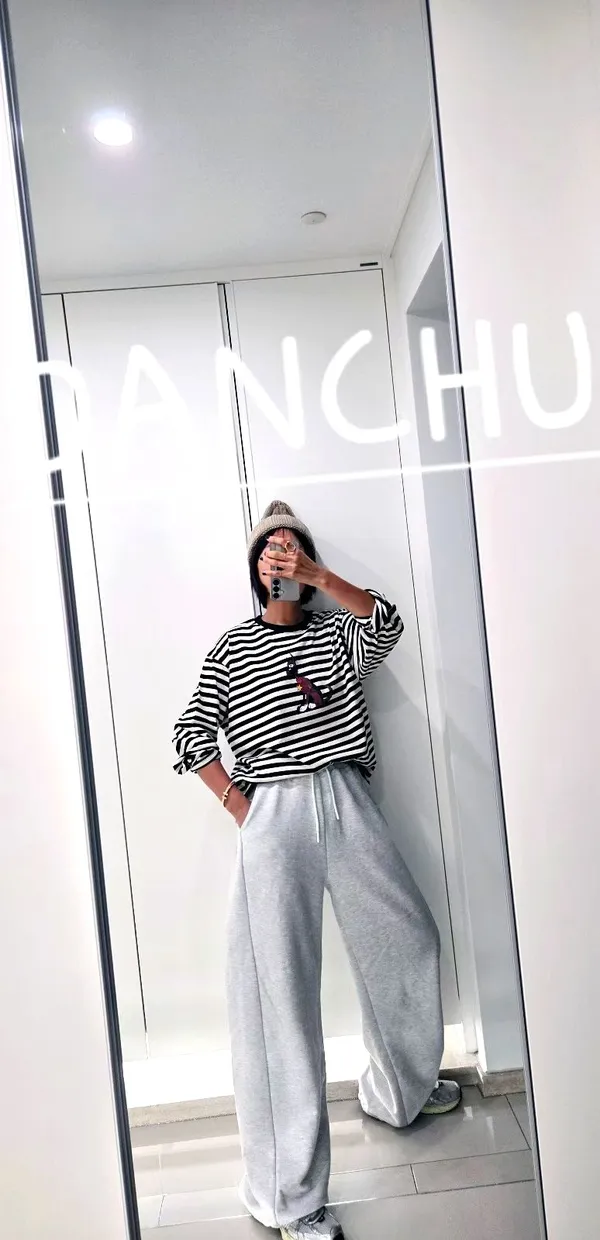 Stylish Striped Loose-Fit Women's Top for Casual Wear