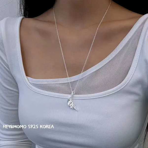 Dây chuyền bạc 925 đơn giản, phụ kiện thời trang nữ thanh lịch