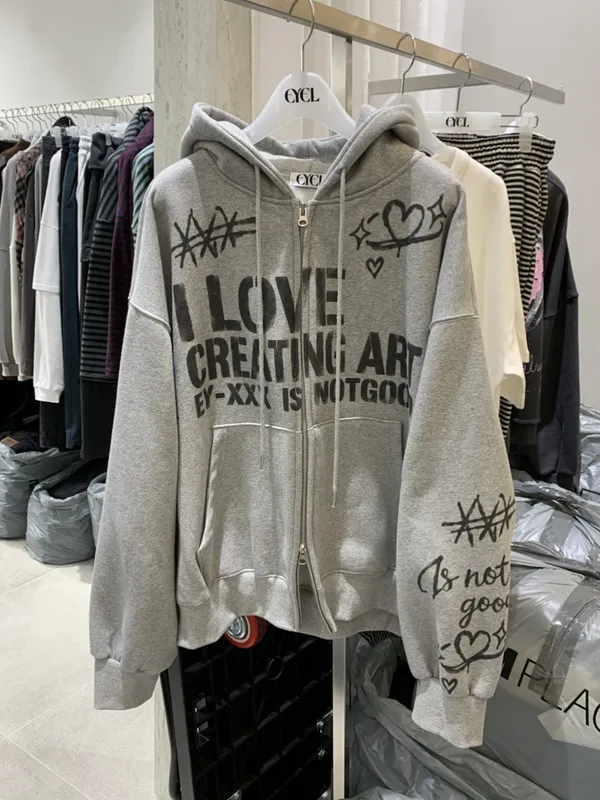 Creative Artistic Printed Hoodie
