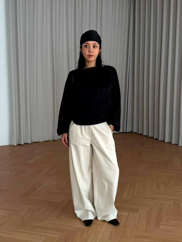 Stylish Loose-Fit Casual Pants - Comfortable and Versatile for Everyday Wear