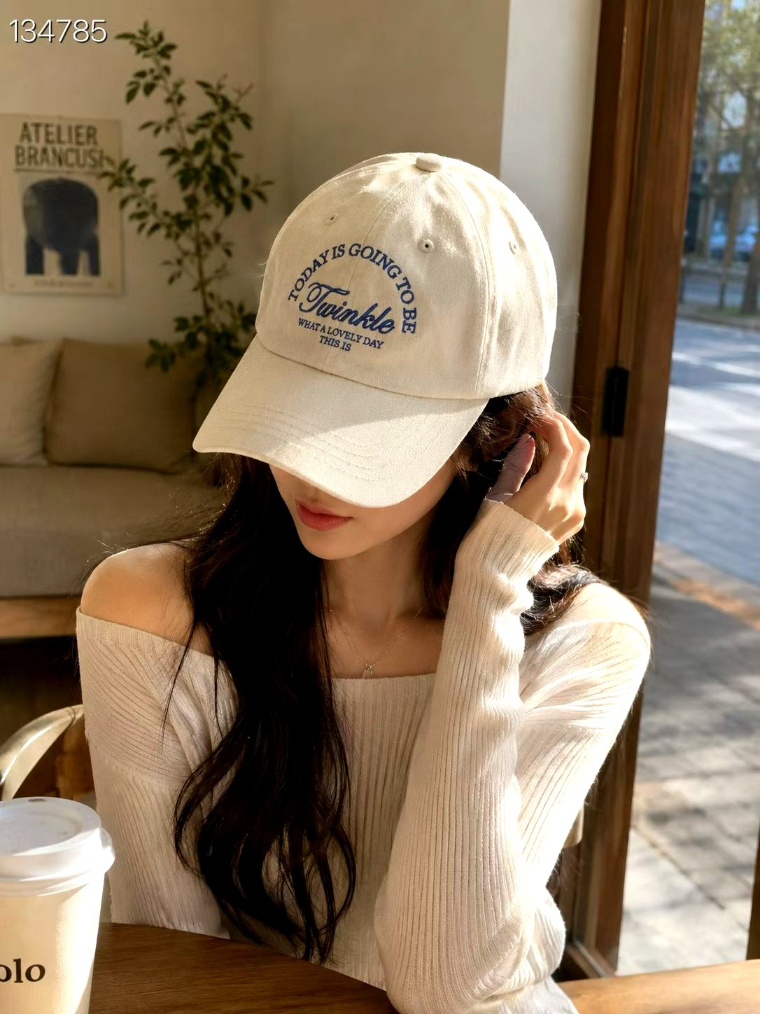 패션 알파벳 자수 여성 모자, 편안하고 다양한 스타일에 어울림 신상품 출시