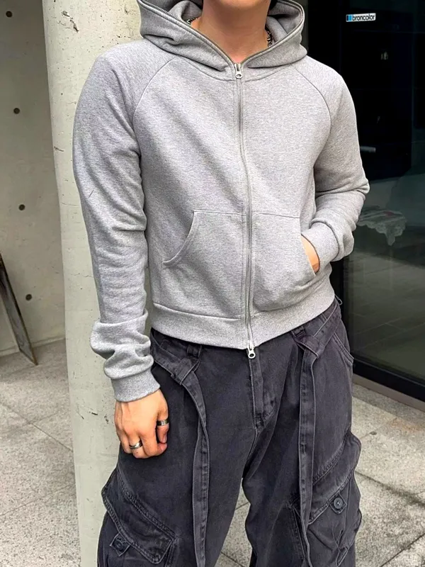 時尚休閒男士連帽衛衣，舒適百搭