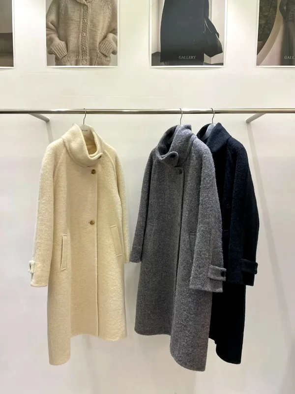 Elegant and Minimalist Women's Jacket, Comfortable and Warm