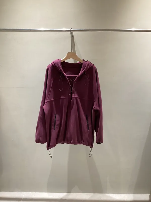 Trendy Casual Purple Hoodie - Comfortable and Versatile