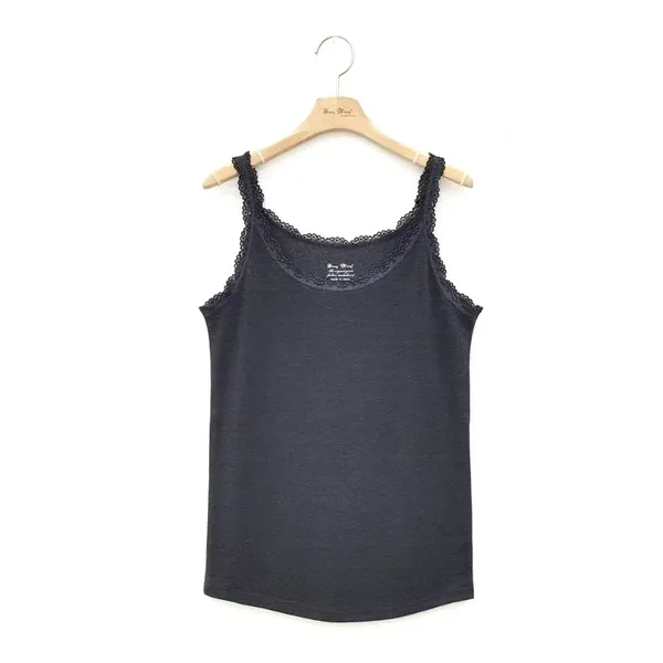 Elegant Lace Trim Cami Top - Lightweight and Comfortable