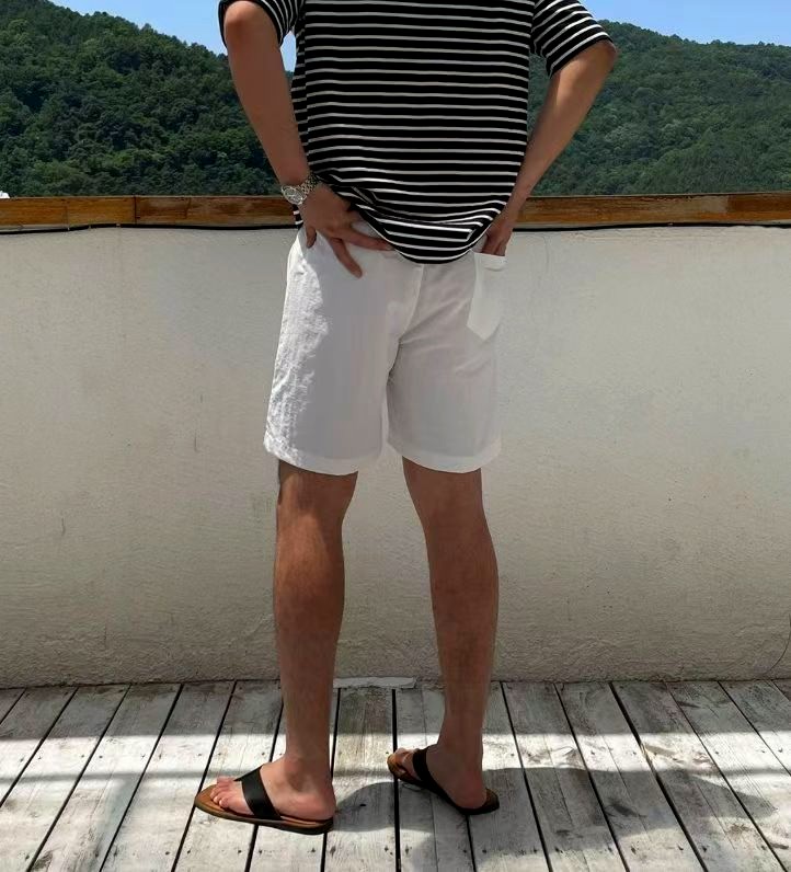 다채로운 남성 캐주얼 반바지, 편안하고 통기성이 뛰어난 여름 필수품