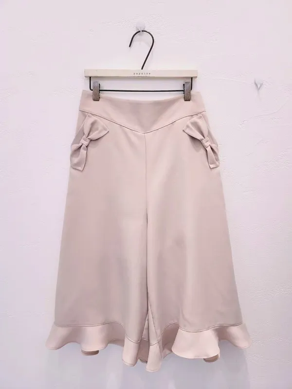 Elegant and Flowing Women's Pants, Fashionable and Versatile