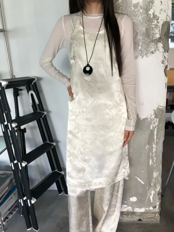 Elegant Silk Dress to Showcase Your Charming Aura
