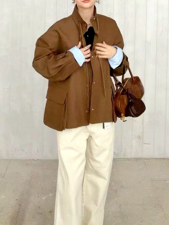 패셔너블 루즈 여성 상의 - 편안한 캐주얼 스타일