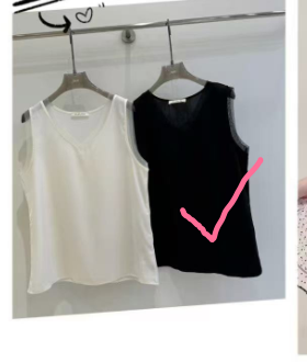 Stylish and Minimalist V-Neck Sleeveless Top for Summer