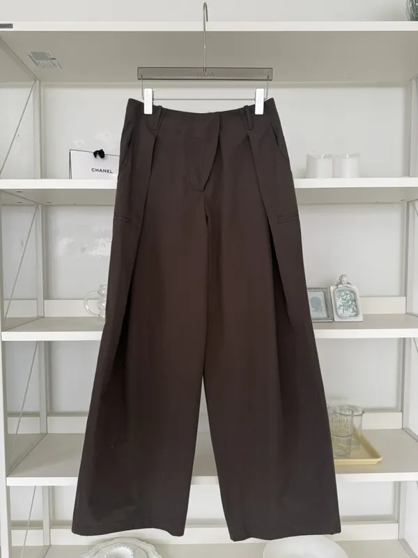 Chic Loose High-Waisted Women's Trousers, A Must-Have for Elegance