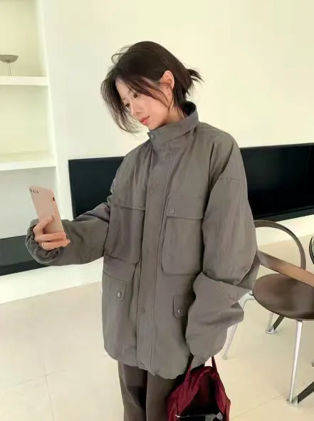เสื้อโค้ทแฟชั่นผู้หญิง, น้ำหนักเบาและสบาย, เหมาะสำหรับฤดูใบไม้ร่วงและฤดูหนาว