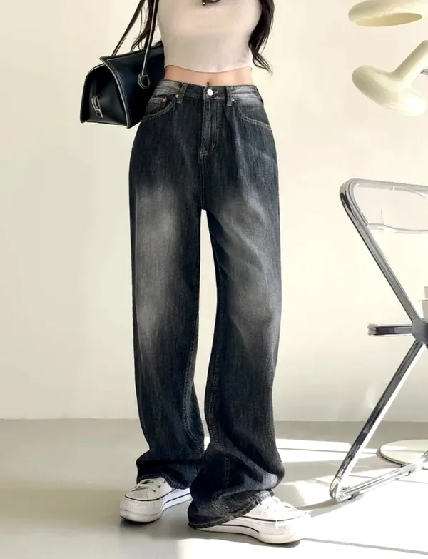Stylish Loose High-Waisted Jeans to Showcase Your Unique Charm 1170 세일 ​S.M.L ​10,000