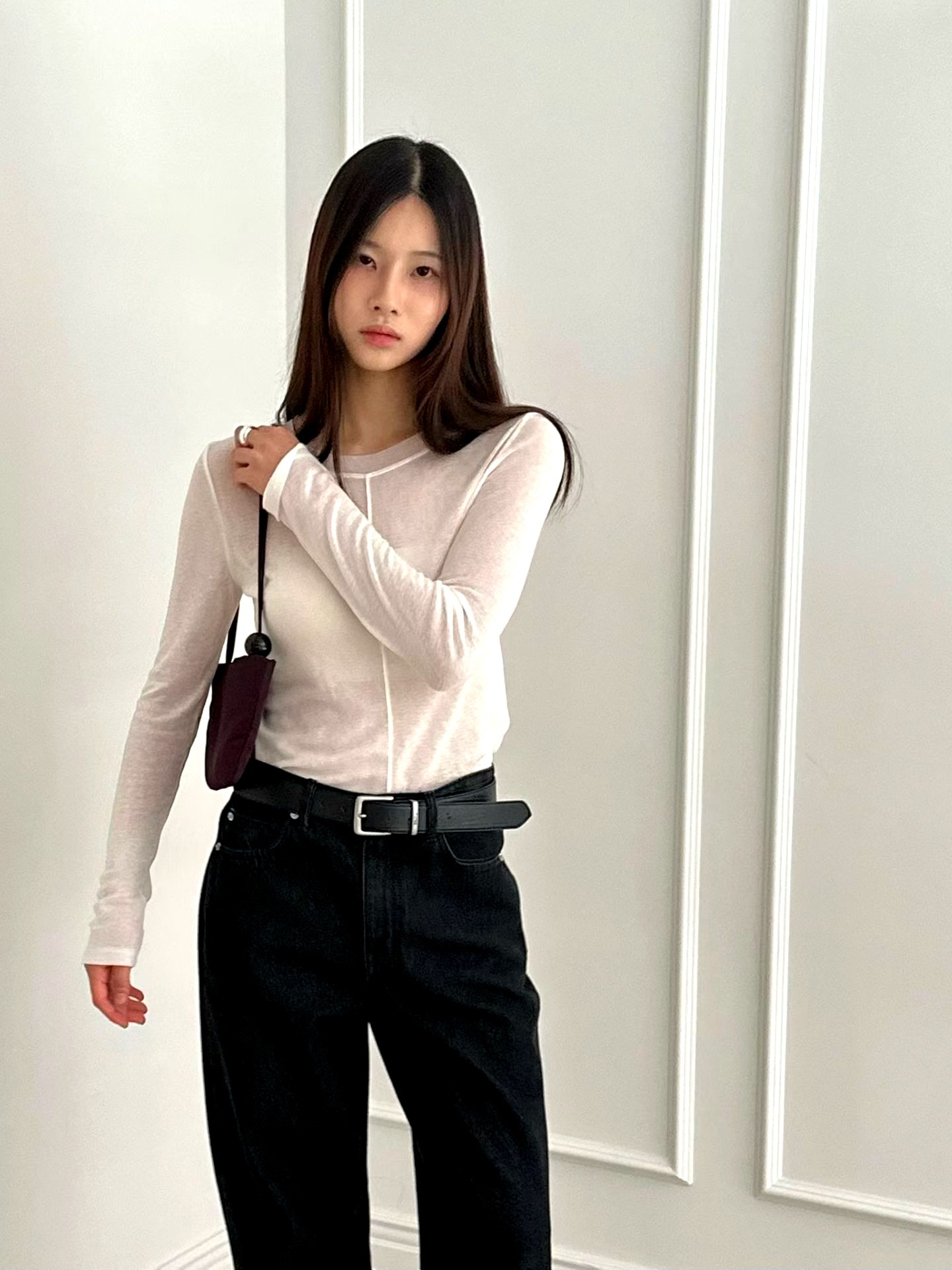 가벼운 통기성 여성 상의, 패셔너블하고 다재다능