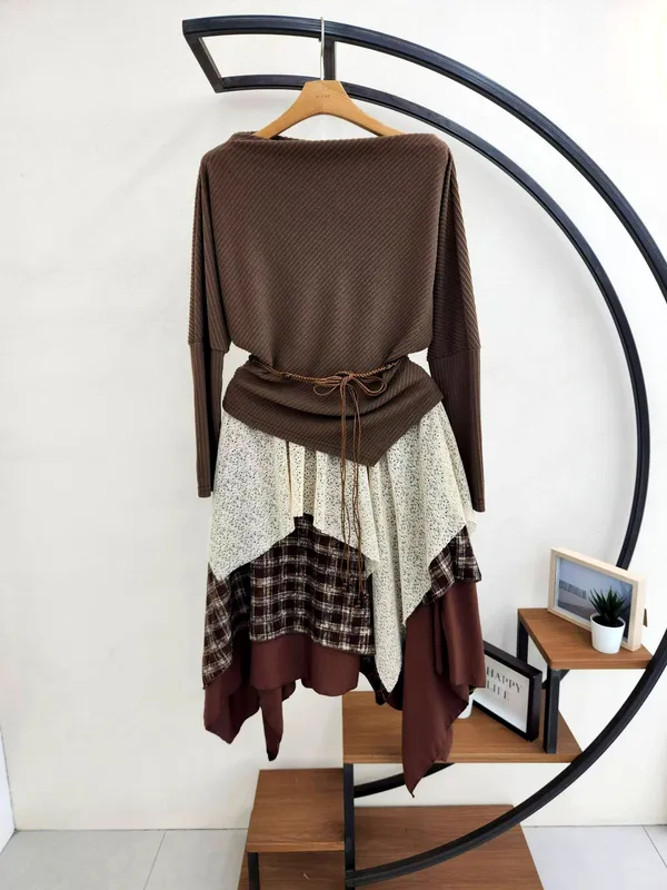 Stylish Casual Women's Outfit Set - Comfortable and Versatile for Spring and Autumn