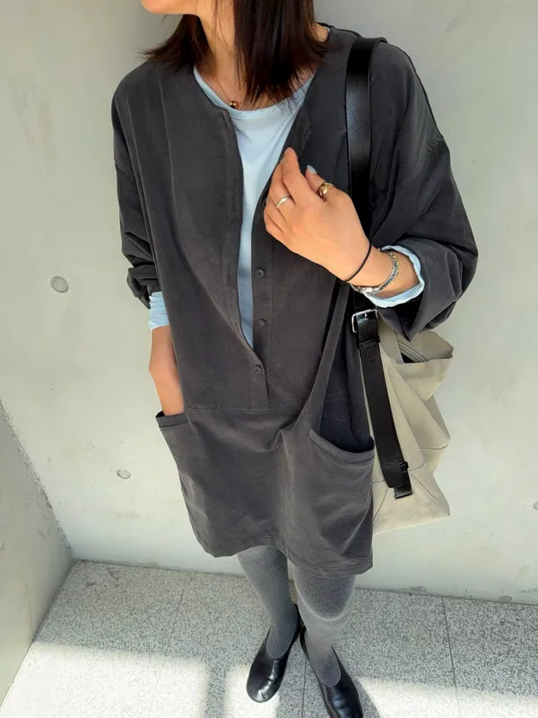Stylish and Minimalist Women's Dress, Comfortable and Versatile