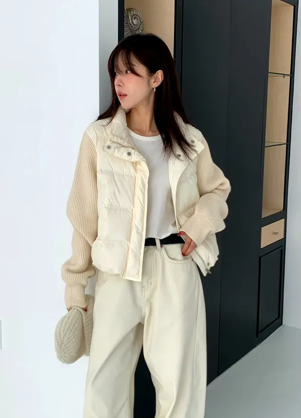 Stylish Women's Down Jacket, Warm and Comfortable, Casual Style