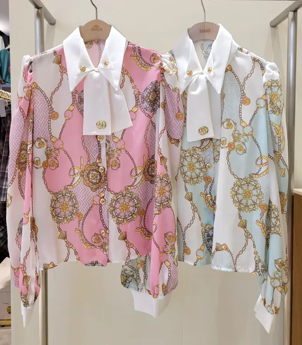 Fashion Floral Women's Top, Elegant Style