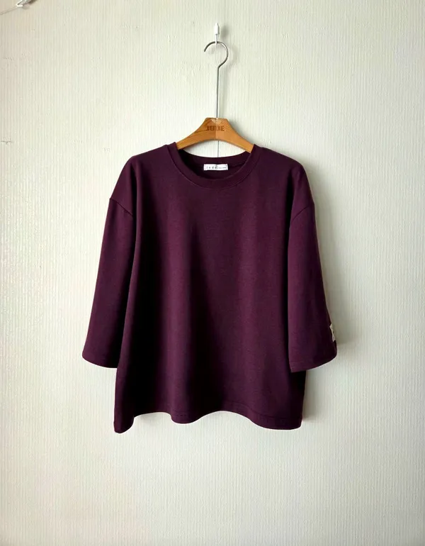 Trendy Loose Purple Women's Top - Comfortable and Versatile