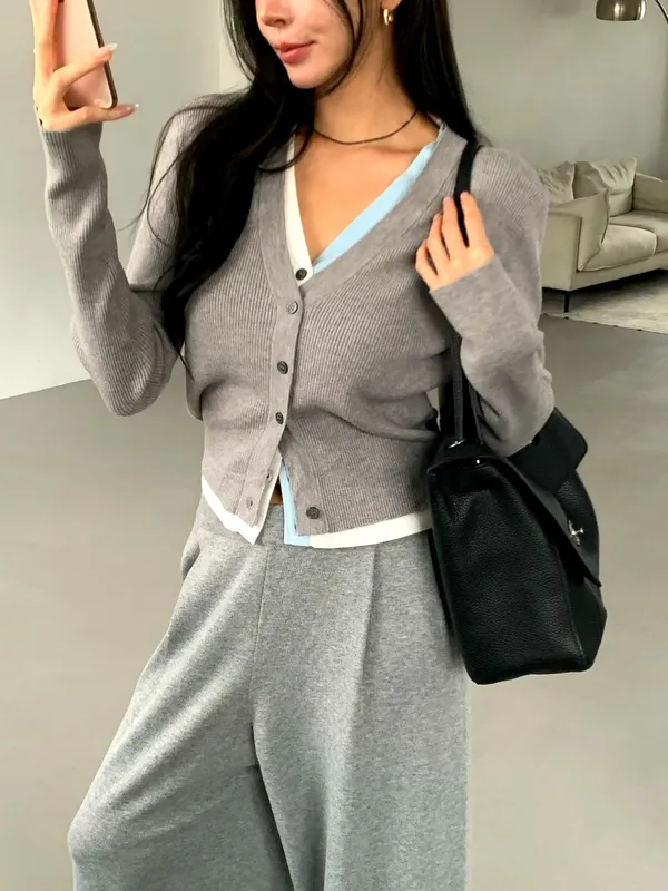Stylish Gray Cardigan for Women - Comfortable and Versatile