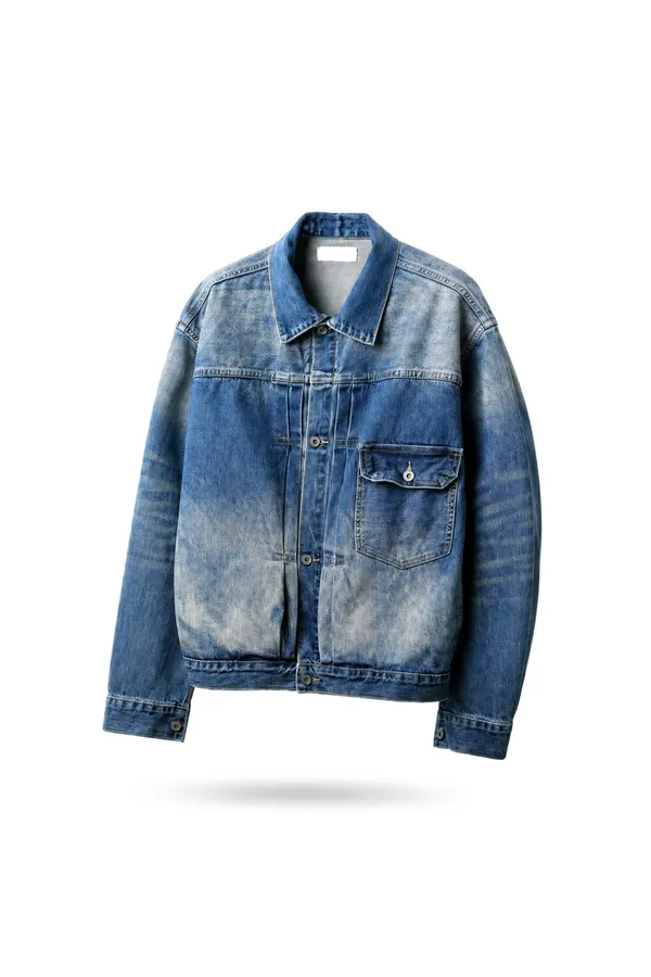 Classic Denim Jacket for Men - Casual Outerwear