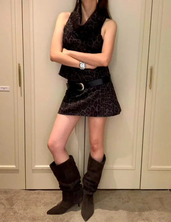 Trendy Leopard Print Mini Skirt - Unleash Your Unique Charm